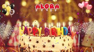 ALORA Birthday Song – Happy Birthday Alora