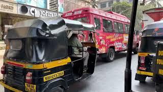 Crazy Mumbai Tuk Tuk ride! Vlog Mumbai Auto Rickshaw