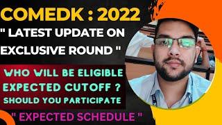 Comedk exclusive round counselling | Latest official update #Comedk #exclusive #counselling #cutoff