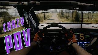 EA Sports WRC Finland | Crazy POV Rally | Triple Screen Rig | Moza R9