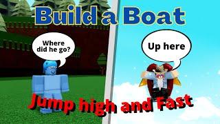 CRAZY GLITCH to jump HIGH and FAST | Build a Boat