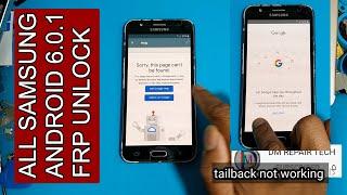 ALL SAMSUNG FRP BYPASS ANDROID 6.0.1 NO YouTube | Security request has been declined for security
