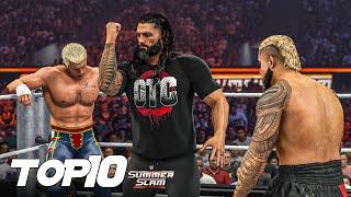 WWE 2K24: Summerslam 2024 Top 10 Moments!