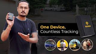 Ajjas GO Smart Wireless GPS Tracker For Car, Bike and Kids Tracking | One Device, Countless Tracking