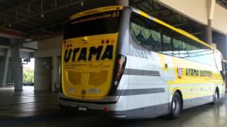 Utama ekspres scania k410 new bus review