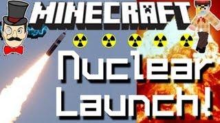 Minecraft NUCLEAR LAUNCH ! Missile Silo Map !