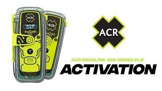 ResQLink 400 Series Activation Guide | ACR ARTEX