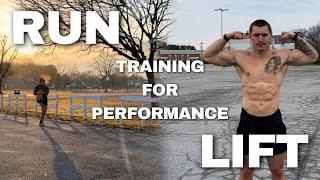 Run And Lift | Training Vlog