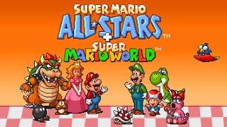 Super Mario All-Stars + Super Mario World - Longplay | SNES
