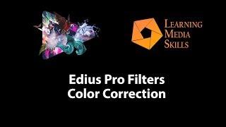 Edius Pro Filters: Color Correction