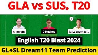 GLA vs SUS Dream11 Prediction | GLA vs SUS Dream11 | GLA vs SUS Dream11 Prediction Today Match