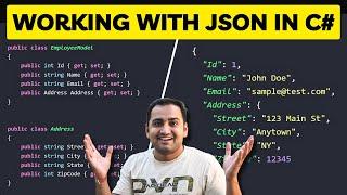 Serialization and Deserialization in C# using System.Text.Json | Complete Course