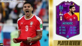 13K?!?! FIFA 23 ROAD TO THE WORLD CUP MITROVIC PLAYER REVIEW | 86 RTTW MITROVIC PLAYER REVIEW