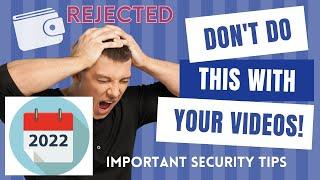 Attention ~ Before You ReApply For Monetization ~ Deleting Or Editing Your UnApproved Videos 2022