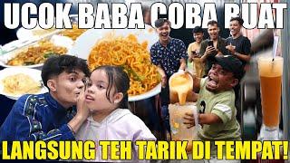 ADAM DAN NABILLA AJAK PAPAH UCOK BABA KE TEMPAT MAKANAN YANG VIRAL !!