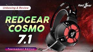 RedGear Cosmo 7.1 ( Tournament Edition ) Gaming Headset   Unboxing & Review  2024