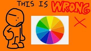 the problem with the color wheel