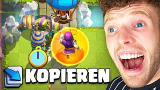 ICH KLAUE JEDES GEGNER-DECK bis LIGA 10... | Clash Royale Deutsch