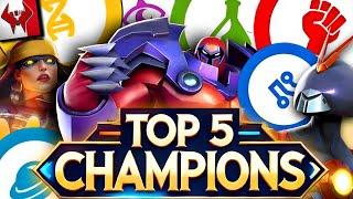 TOP 5 CHAMPIONS In Each Class of Marvel Contest of Champions