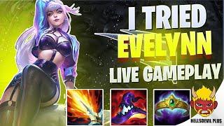 I Tried Evelynn After a While... - Wild Rift HellsDevil Plus Gameplay