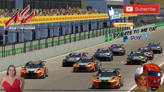 Assetto Corsa 2023 TCR Europe Touring Car Series Mini SkinPack Test Portimão Portugal Gameplay ITA