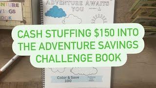 Let’s Go On A Cash Stuffing Adventure With @Theblesseddaisybudgets ​⁠ Savings Challenge Book