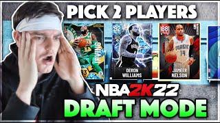 i played the draft mode in nba 2k22 myteam and it was surprisingly good....