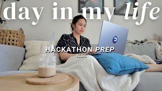 Day in my life as a Software Engineer | juggling company hackathon + client work, meeting burnout