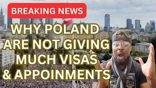 THE TRUTH ABOUT HIGH POLISH VISA REFUSAL & APPOINTMENT PROBLEMS! | REVELATION! | POLISH VISA