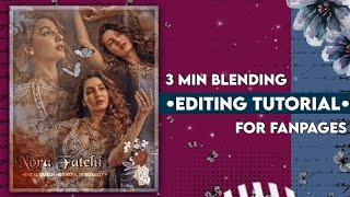 3 min. Blending Editing Tutorial  || using Picsart