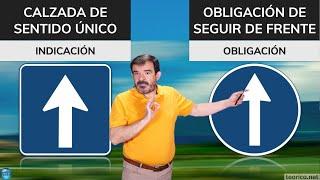 Señales Difíciles indicación y obligación