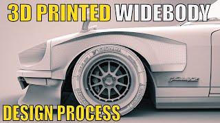 3D Printed WIDEBODY Kit - Design and Software Used