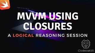 Model view viewModel MVVM in swift iOS using closures  [Hindi tutorial]