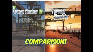 Farming Simulator 19-- NEW Screenshot Comparisons!- FS17 Vs. FS19