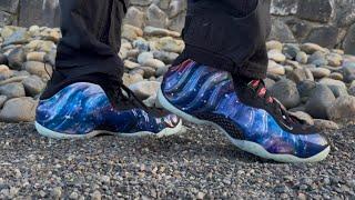 Nike Air Foamposite One Galaxy On Foot Review and Sizing Guide