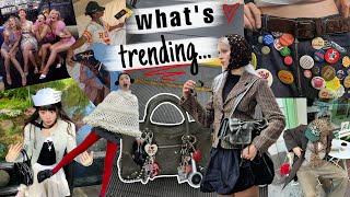 2024 fashion trends ~ what the cool girls are wearing this spring! ༉
