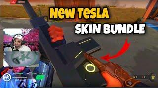 Hiko react on new minima Tesla phantom | tesla skins