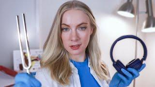 ASMR Holistic Hearing Test & Ear Exam (Competing Phrases, Frequency Test, New Zealand Accent)