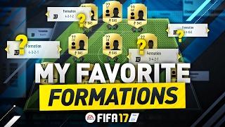 BEST FORMATIONS ON FIFA 17 | TOP 3 FORMATIONS + INSTRUCTIONS REVIEWED