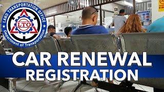 CAR RENEWAL / REGISTRATION PROCESS - LTO