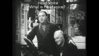 Head voice, what is Head voice