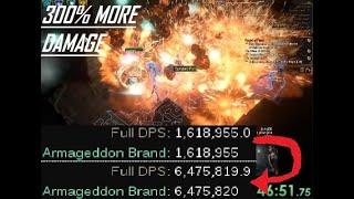 QUADRUPLE your Armageddon Brand DPS... for real