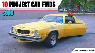 INSANE DEALS! 10 Classic Cars For Sale Under $3,000