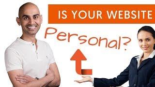 How to BOOST Website Conversions By Personalizing Your Website and Marketing Message