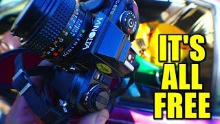 How to get free camera gear for free