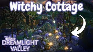 Witchy Cottage 🪄 Speed Build Design and Decoration in Disney Dreamlight Valley