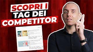 SPIA i TAG dei competitor con TUBEBUDDY ( Sorpresa a fine video)