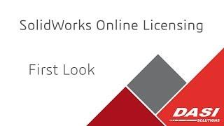 SolidWorks Online Licensing - First Look Video - Darin @ DASI