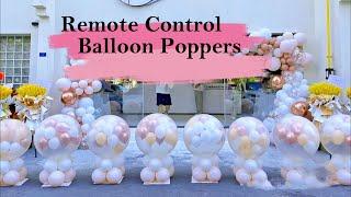 Remote Control Balloon Poppers Tutorial | Wedding Balloon Decor