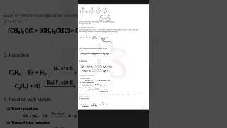 Haloalkanes and Haloarenes |Class 12 Organic Short Notes #neet #boardexam #cuet